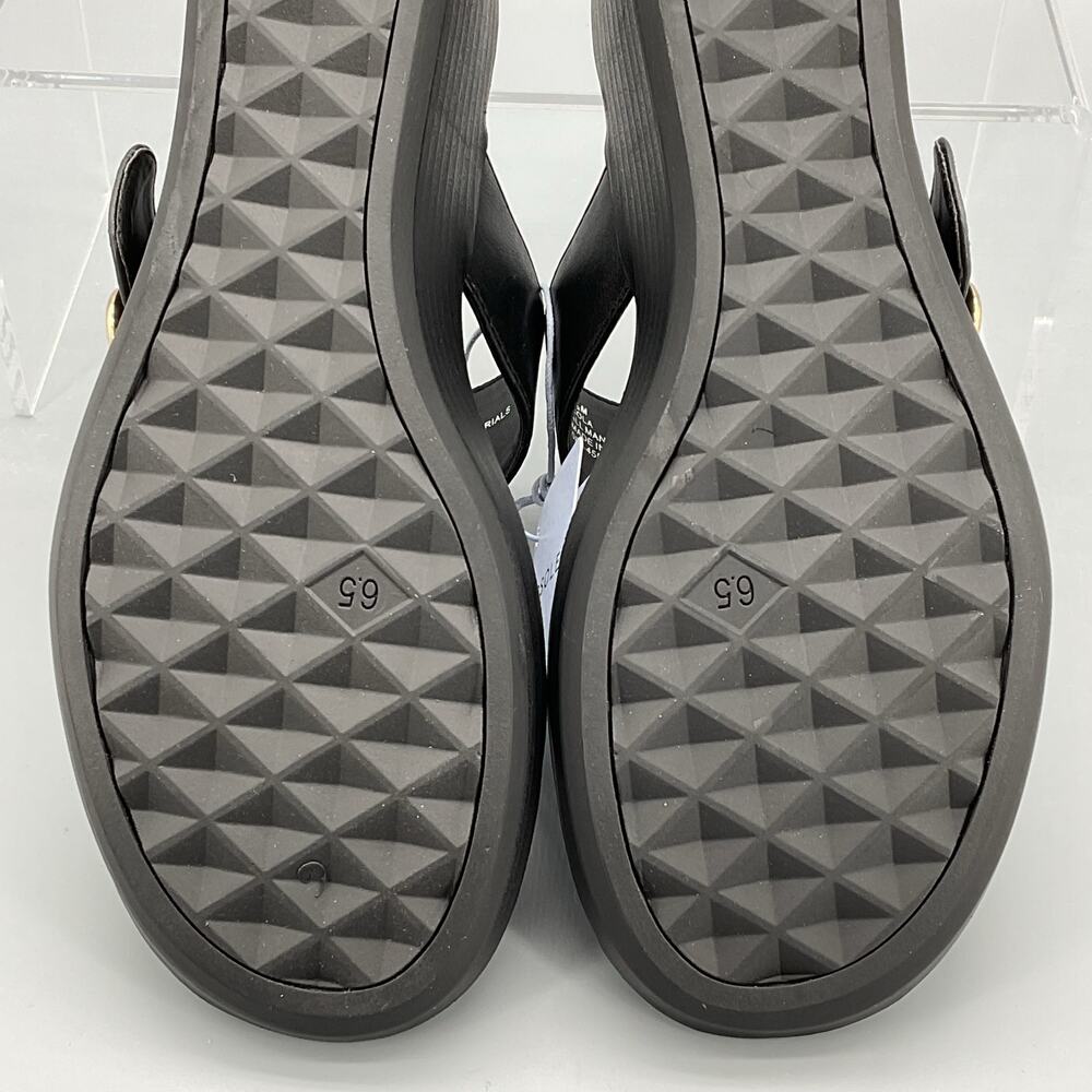 NEW Aerosoles Women’s Izola Wedge Sandals Black Size 6.5M - Picture 11 of 11